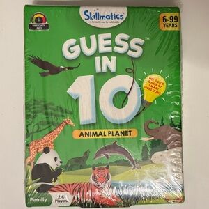 ⭐️NIB⭐️. Skillmatics Guess in 10 Animal Planet Game